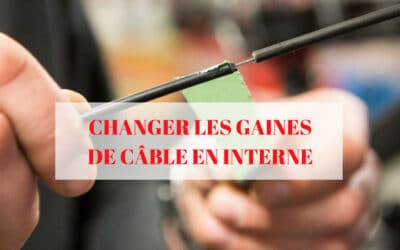 Changement des gaines de câble VTT en interne