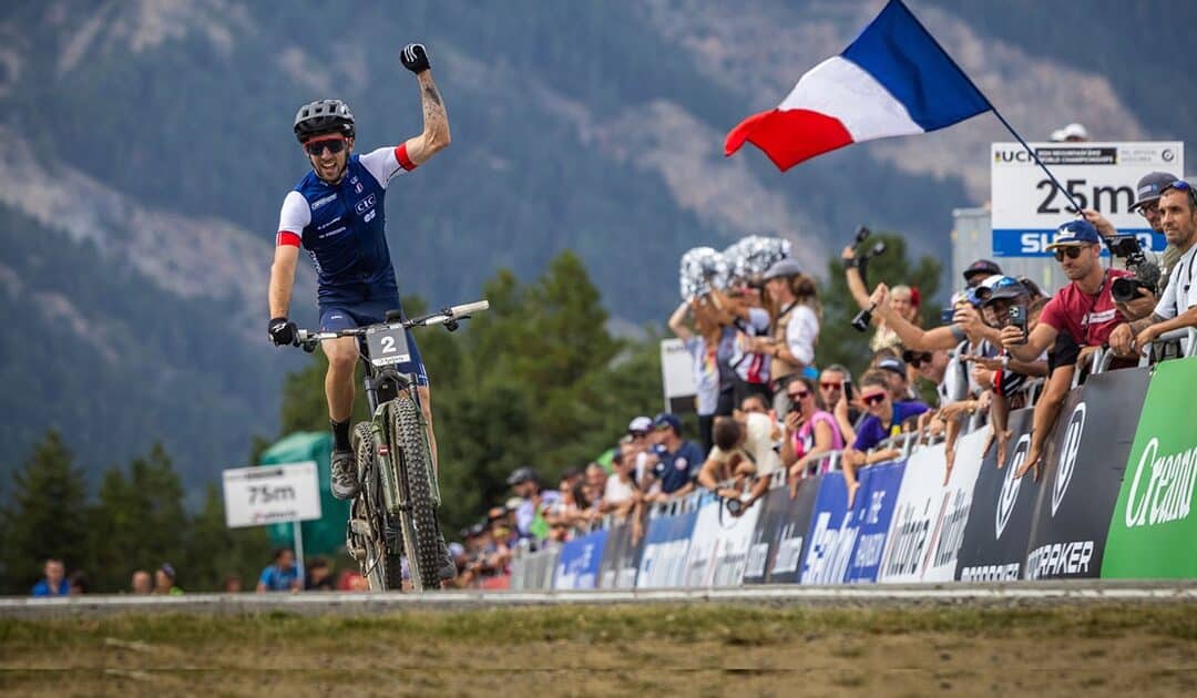 Jérôme Gilloux, vainqueur mondial du VTTAE